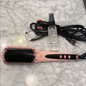 L’ange Hairbrush Straightener